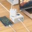 Сетевой фильтр HOCO AC27 Descanso 2 socket (with PD30W/2C1A) 2м (белый)