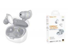 Наушники вакуумные беспроводные HOCO EW203 Jinny true wireless BT headset (белый)