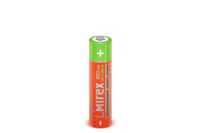 Аккумулятор Ni-MH Mirex HR03 / AAA 800mAh 1,2V цена за 2 шт (2/20/100), блистер (23702-HR03-08-E2)