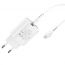 Сетевое зарядное устройство USB-C + кабель Lightning - Type-C HOCO N14 PD20W+QC 3.0 (белый)