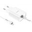 Сетевое зарядное устройство USB-C + кабель Lightning - Type-C HOCO N14 PD20W+QC 3.0 (белый)