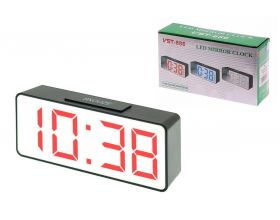 Часы настольные VST 886-1 без блока (красный)