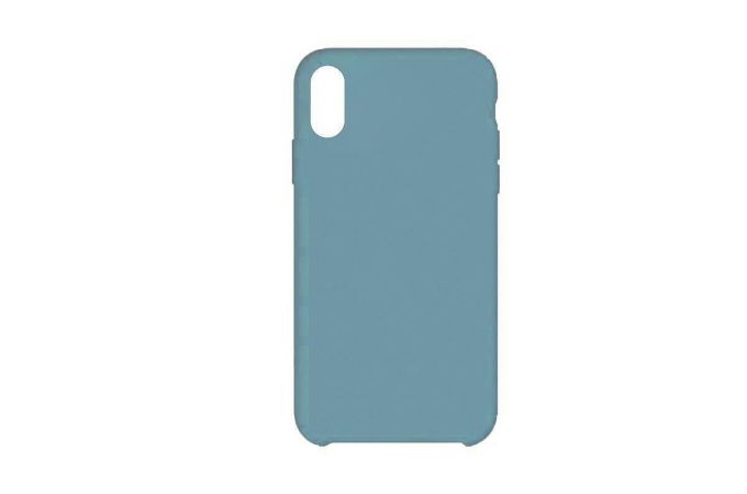 Чехол для iPhone ХR Silicone Case Soft Touch (морской лед)