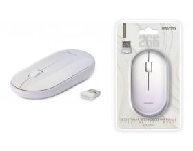 Мышь беспроводная Smartbuy 266AG белая градиент (SBM-266AG-W) / 40