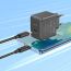 Сетевое зарядное устройство USB-C HOCO CS13A Ocean single port (один порт)PD20W (черный)