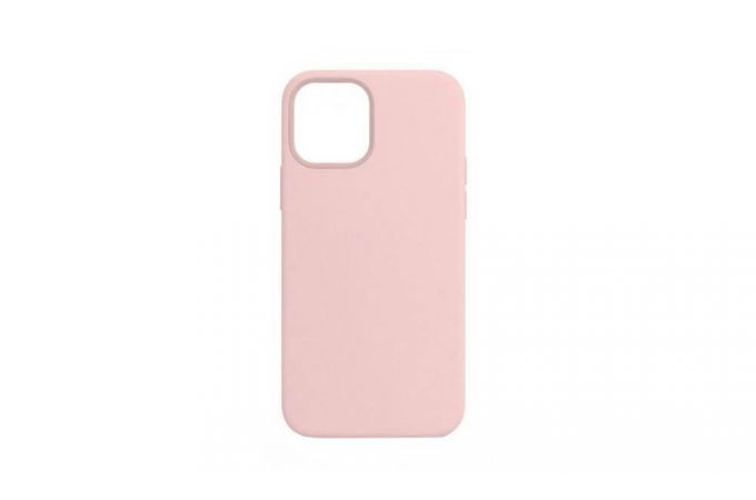 Чехол для iPhone 12 (6.1) Silicone Case Soft Touch (розовый песок) MagSafe