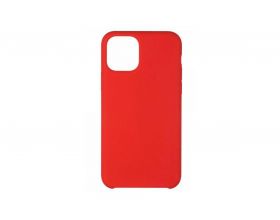 Чехол для iPhone 12 (6.1) Silicone Case Soft Touch MagSafe Red (ярко-красный)