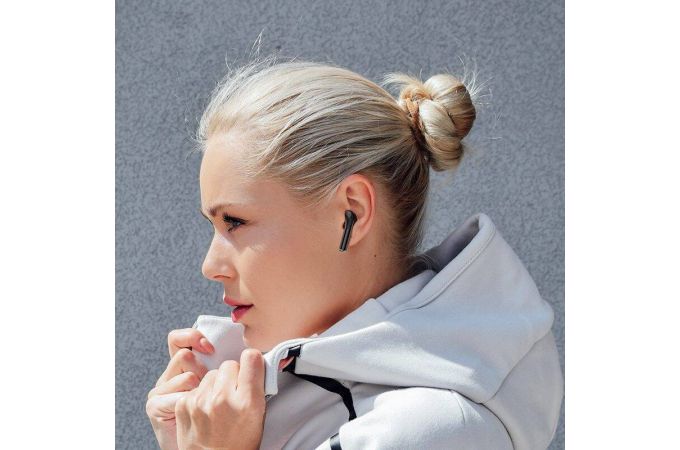 Наушники вакуумные беспроводные BOROFONE BW29 Chram true wireless BT headset Bluetooth (пурпурный)