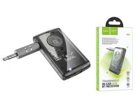 FM-Модулятор HOCO E66 Transparent car BT FM transmitter