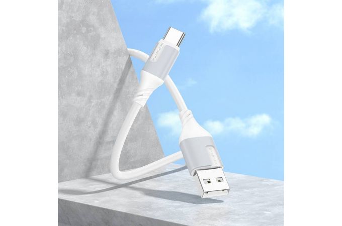 Кабель USB - USB Type-C BOROFONE BX101, (белый) 1м