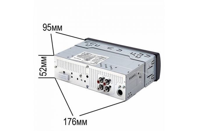 Автомагнитола TDS TS-CAM10 (радио,USB,bluetooth)