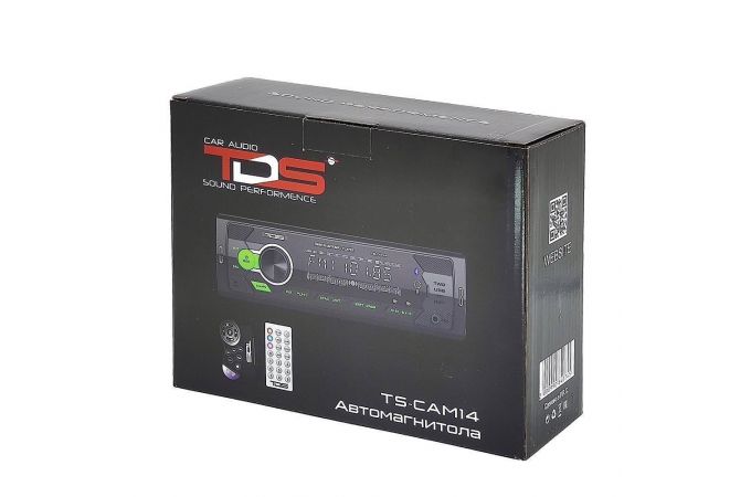 Автомагнитола TDS TS-CAM14 (радио,USB,bluetooth)