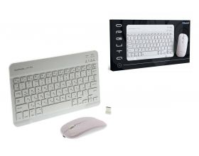 Комплект клавиатура+мышь беспроводной Орбита OT-PCM67 Bluetooth (белый)