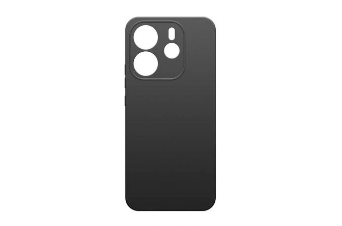 Чехол для Xiaomi Redmi Note14 (4G) тонкий (черный)