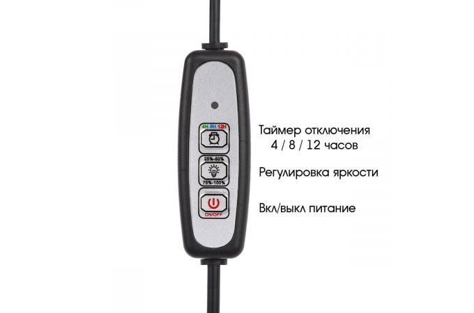 Фито-лампа для растений Огонек OG-LDP17 желтая (10Вт, USB)