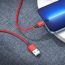 Кабель USB - Lightning BOROFONE BX87 2,4A (красный) 1м