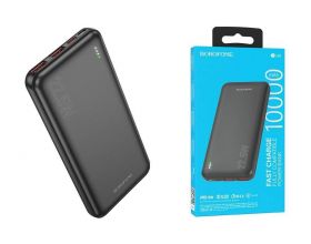 Универсальный дополнительный аккумулятор Power Bank BOROFONE BJ38 22.5W + PD20W (10000 mAh) (черный)