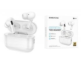 Наушники вакуумные беспроводные BOROFONE BW84 Dream true wireless BT headset (белый)
