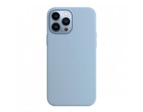 Чехол для iPhone 13 (6.1) Silicone Case Soft Touch MagSafe Blue Fog (синий туман)