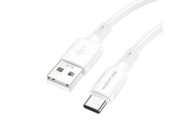 Кабель USB - USB Type-C BOROFONE BX80, 2,4A (белый) 1м