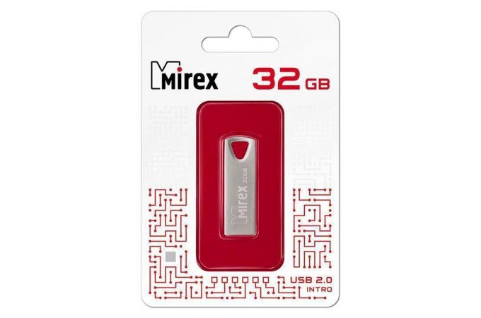 Флешка USB 2.0 Mirex INTRO 32GB (ecopack)