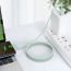 Кабель USB - USB Type-C BOROFONE BU44 3A (зеленый) 1м