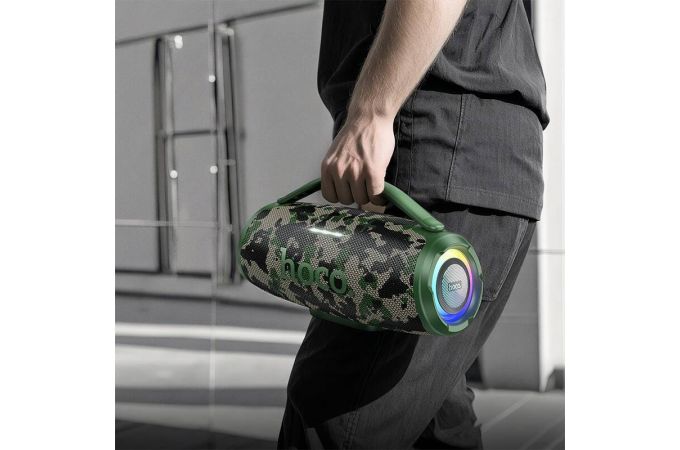 Портативная беспроводная колонка HOCO HA4 mini Surge outdoor BT speaker (черный)