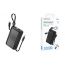 Универсальный дополнительный аккумулятор Power Bank BOROFONE BJ70 Source dual PD20W power bank with cable (10000mAh) (черный)