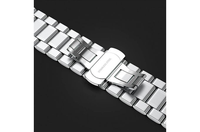 Ремешок для Apple Watch HOCO WA32 Grand series five-bead steel strap(42/44/45/49 мм) серебристый
