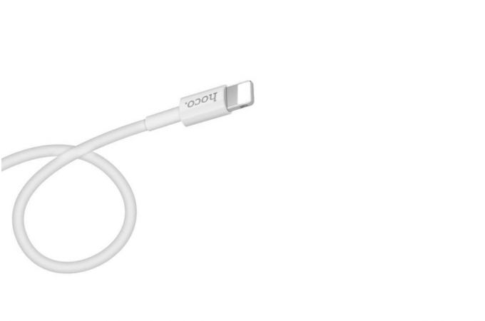 Кабель USB Type-C - Lightning HOCO X15 3A PD18W (белый) 1,2м