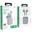 Наушники вакуумные беспроводные BOROFONE BE42 Feliz TWS wireless earphonesl Bluetooth (белый)