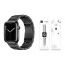 Ремешок для Apple Watch HOCO WA10 Grand series three-bead steel strap (42-49 мм, black)