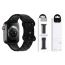 Ремешок для Apple Watch HOCO WA16 Flexible series bamboo pattern solid color silicone strap (42-49 мм, black)