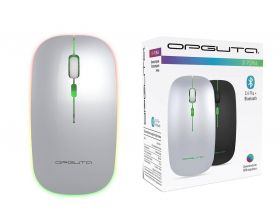 Мышь беспроводная Орбита OT-PCM66 Серая RGB (USB/Bluetooth,аккум) (серый)