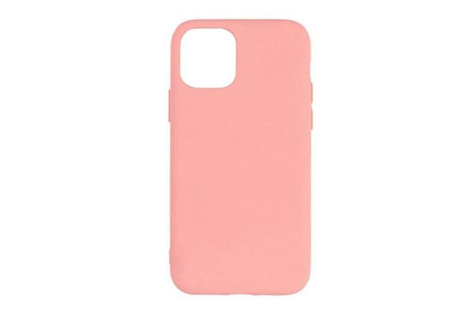 Чехол силиконовый для iPhone 14 Pro Max (6,7) тонкий (бледно-розовый)