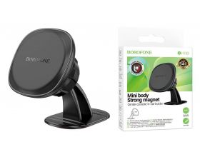 Держатель автомобильный для телефона BOROFONE BH103 Cloud magnetic car holder цвет черный
