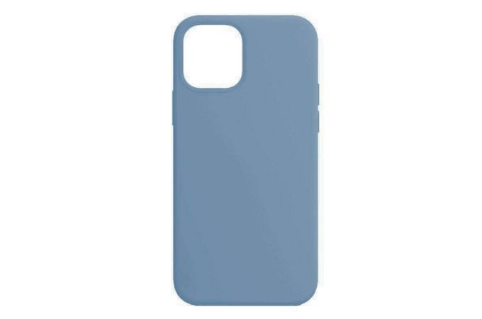Чехол для iPhone 16 (6,1) Silicone Case Soft Touch (голубой лед)