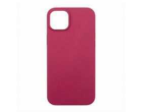 Чехол для iPhone 16 (6,1) Silicone Case Soft Touch (красная роза)