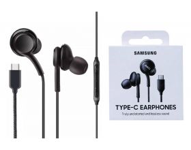 Наушники вакуумные проводные Samsung USB-C (черный) (or.)
