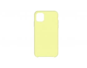Чехол для iPhone 11 (6.1) Silicone Case Soft Touch (бледно-желтый) 51