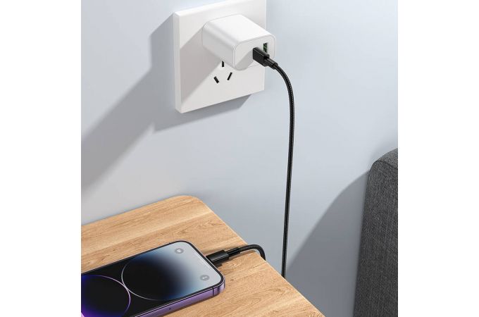 Кабель USB Type-C - Lightning HOCO X119 Energy PD27W (золотой)