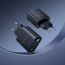 Сетевое зарядное устройство USB + кабель Type-C BOROFONE BA95A Ilustre with digital display (черный)