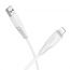 Кабель USB - Lightning BOROFONE BX119 New (белый) 1м