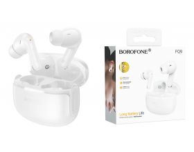Наушники вакуумные беспроводные BOROFONE FQ9 Peaceful (белый)