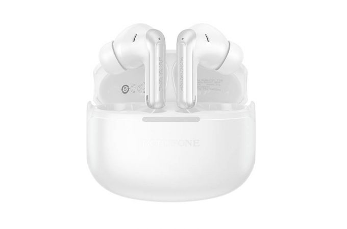 Наушники вакуумные беспроводные BOROFONE FQ9 Plus Peaceful ANC+ENC (белый)