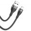 Кабель USB - Lightning BOROFONE BX61, 2,4A (черный) 1м