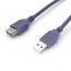 Кабель USB 2.0 удлинитель (штекер-гнездо) Орбита OT-PCC10 3м (аналог 20031027) (синий)
