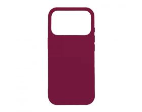 Чехол для iPhone 17 Pro (6,3) Silicone Case Soft Touch (спелый гранат) 52
