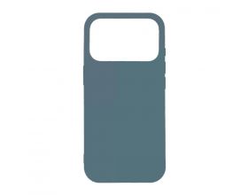 Чехол для iPhone 17 Pro (6,3) Silicone Case Soft Touch (серо-зеленый) 72