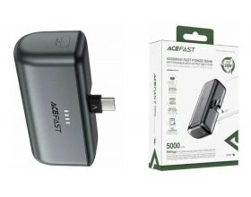 Универсальный дополнительный аккумулятор Power Bank ACEFAST M9 PD20W Capsule 5000mAh Black (черный)
